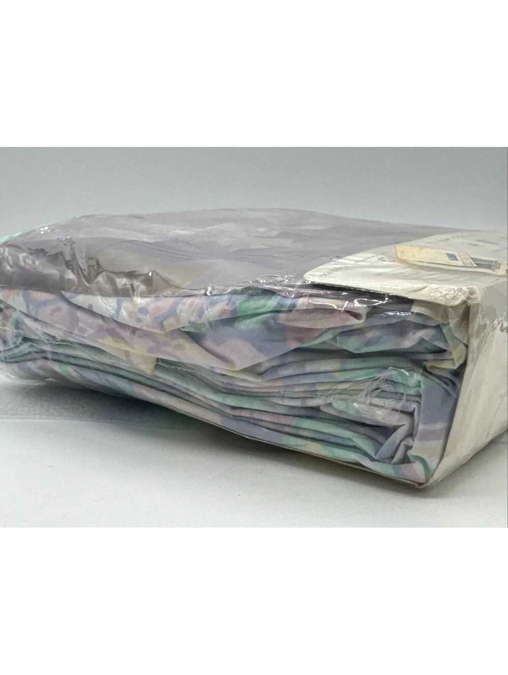 Vintage Cannon Royal Family 3pc Twin Sheet Set Jasmine Pastel Floral USA Cotton